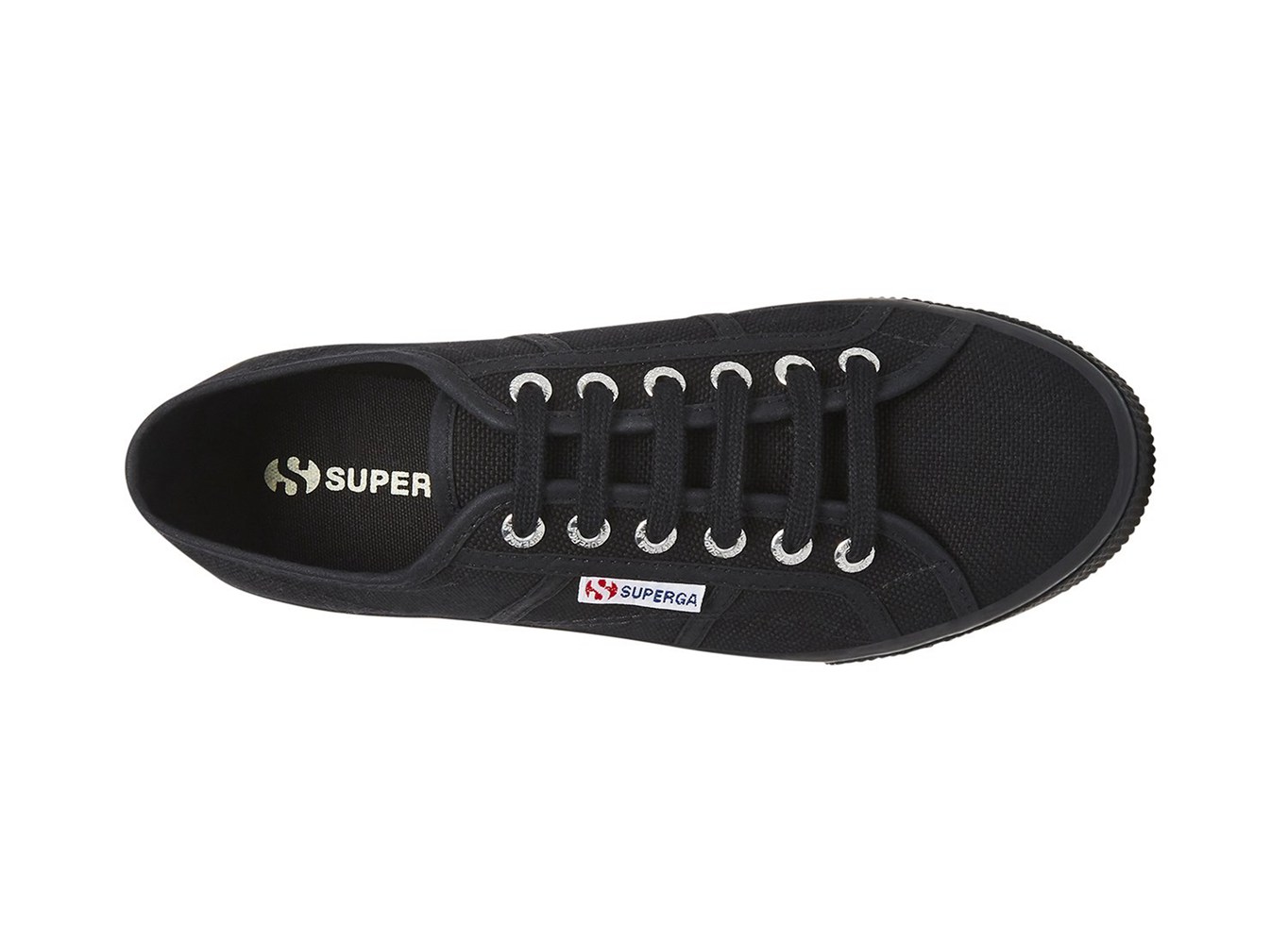 Espadrille Feminino Pretas - Superga 2790 Cotw - GMWHN-0784